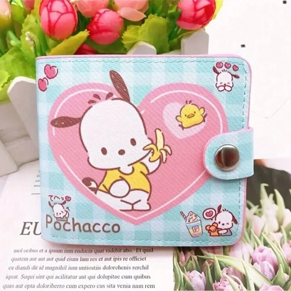 Sanrio Character Pochacco coin ID Card casual cartoon Wallet New